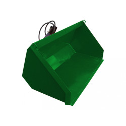 Bucket with hydraulic