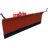 Snow plow straight municipal